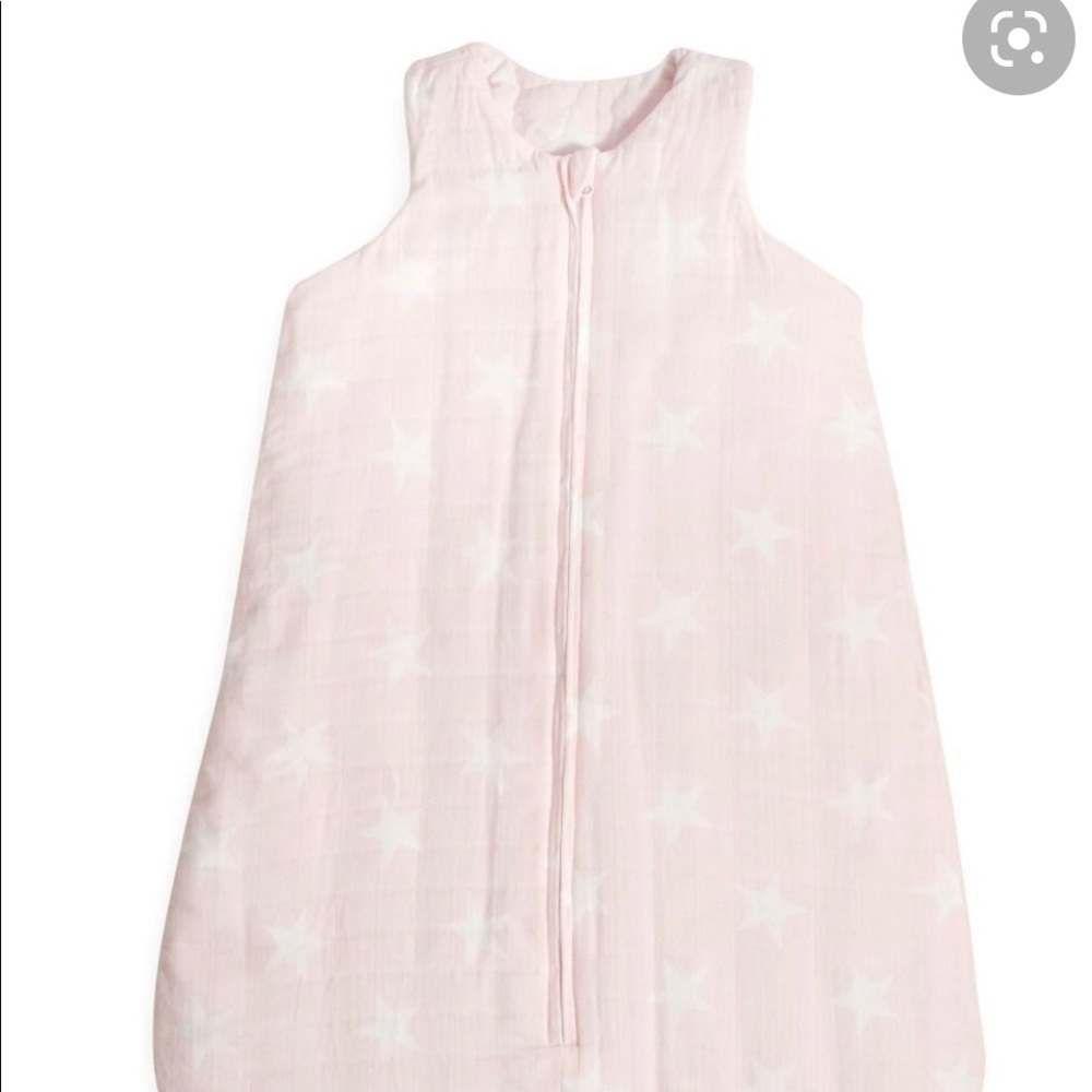 Aden and Anais pink star winter sleeping bag